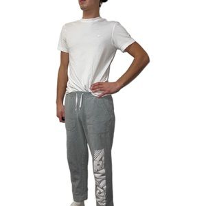 Armada Ski Outerwear Sweatpants | Small | Grey & White